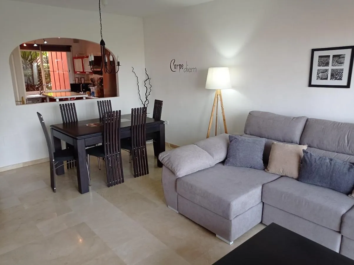 2111-Beautiful Groundfloor With Garden Sea View Apartment Manilva