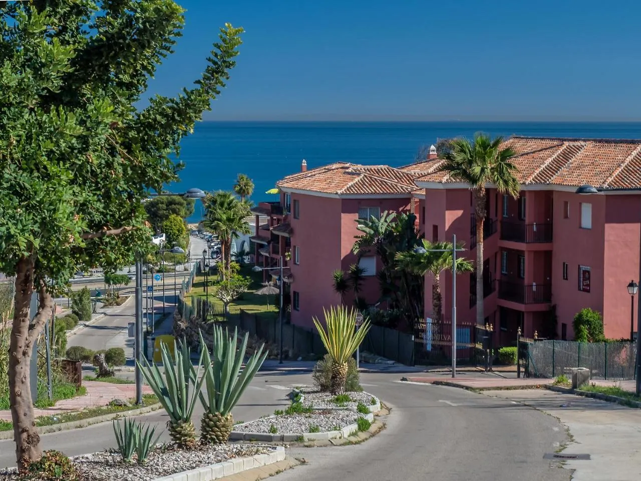 2111-Beautiful Groundfloor With Garden Sea View Apartment Manilva 0*,
