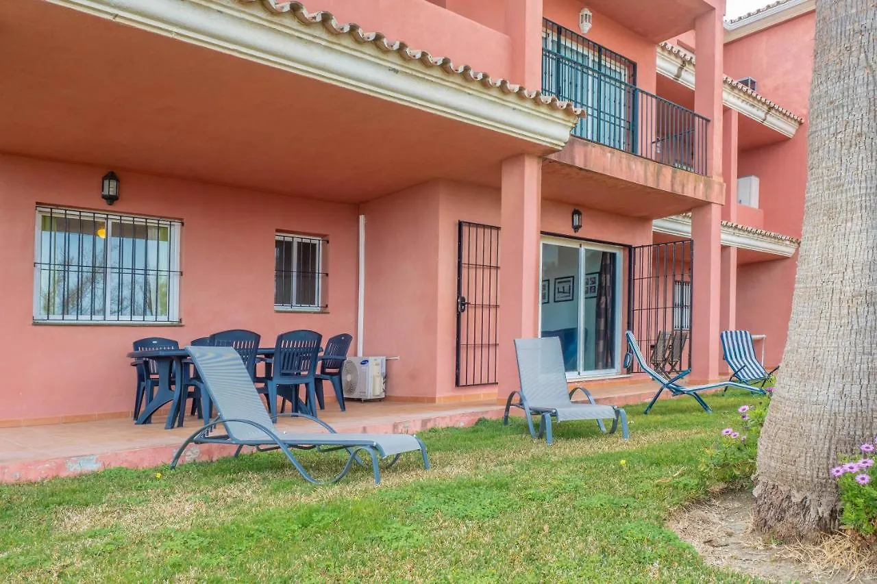 2111-Beautiful Groundfloor With Garden Sea View Apartment Manilva